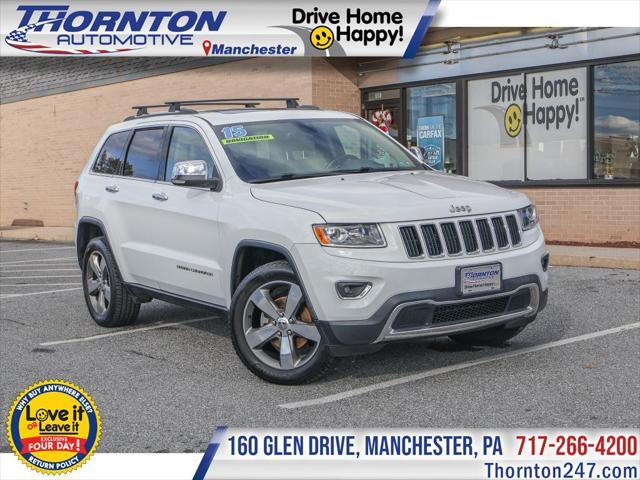 used 2015 Jeep Grand Cherokee car, priced at $15,000