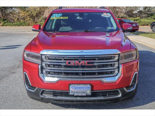 used 2020 GMC Acadia car, priced at $21,995