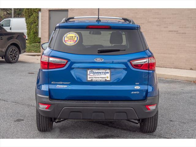 used 2018 Ford EcoSport car, priced at $15,000