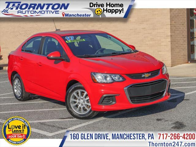 used 2017 Chevrolet Sonic car, priced at $10,995