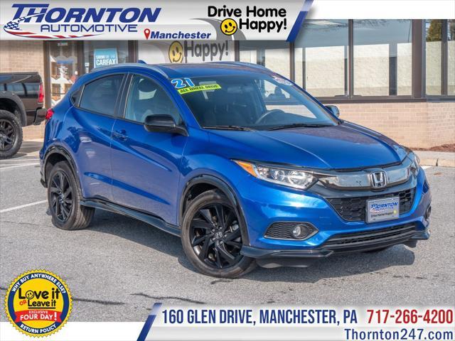 used 2021 Honda HR-V car, priced at $22,995