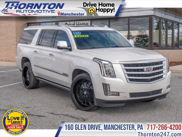 used 2019 Cadillac Escalade ESV car, priced at $33,995