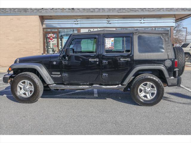 used 2016 Jeep Wrangler Unlimited car, priced at $13,995