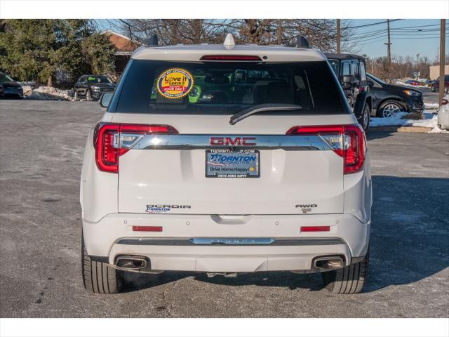 used 2021 GMC Acadia car, priced at $28,995