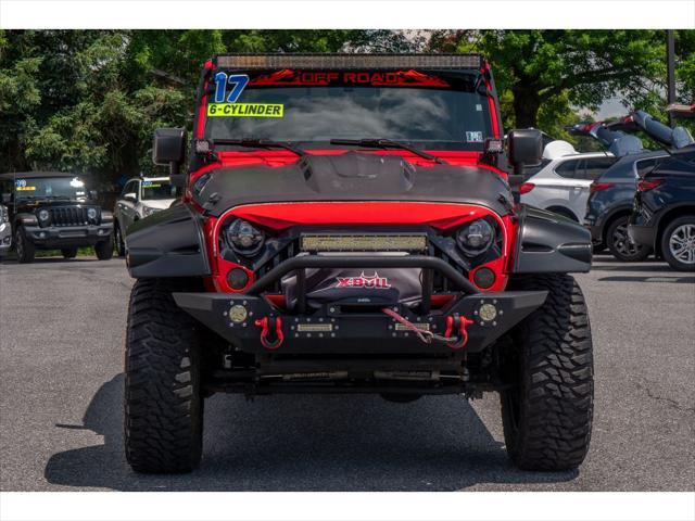 used 2017 Jeep Wrangler Unlimited car, priced at $26,995