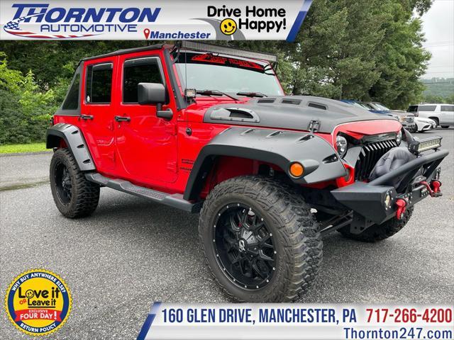 used 2017 Jeep Wrangler Unlimited car, priced at $26,995