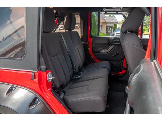 used 2017 Jeep Wrangler Unlimited car, priced at $26,995