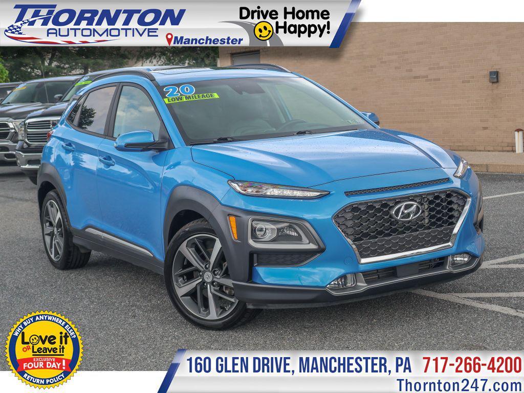 used 2020 Hyundai Kona car, priced at $21,995