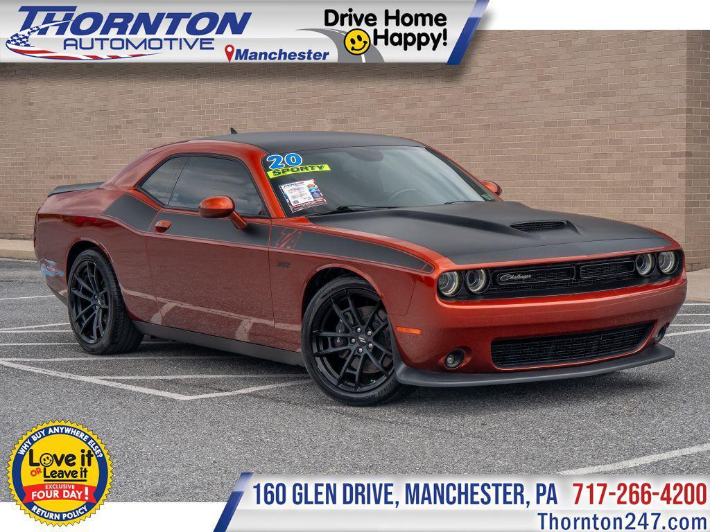 used 2020 Dodge Challenger car, priced at $34,995
