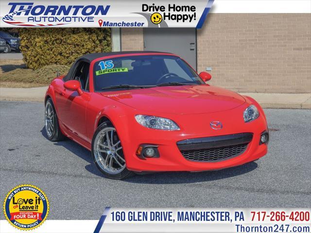 used 2015 Mazda MX-5 Miata car, priced at $17,995