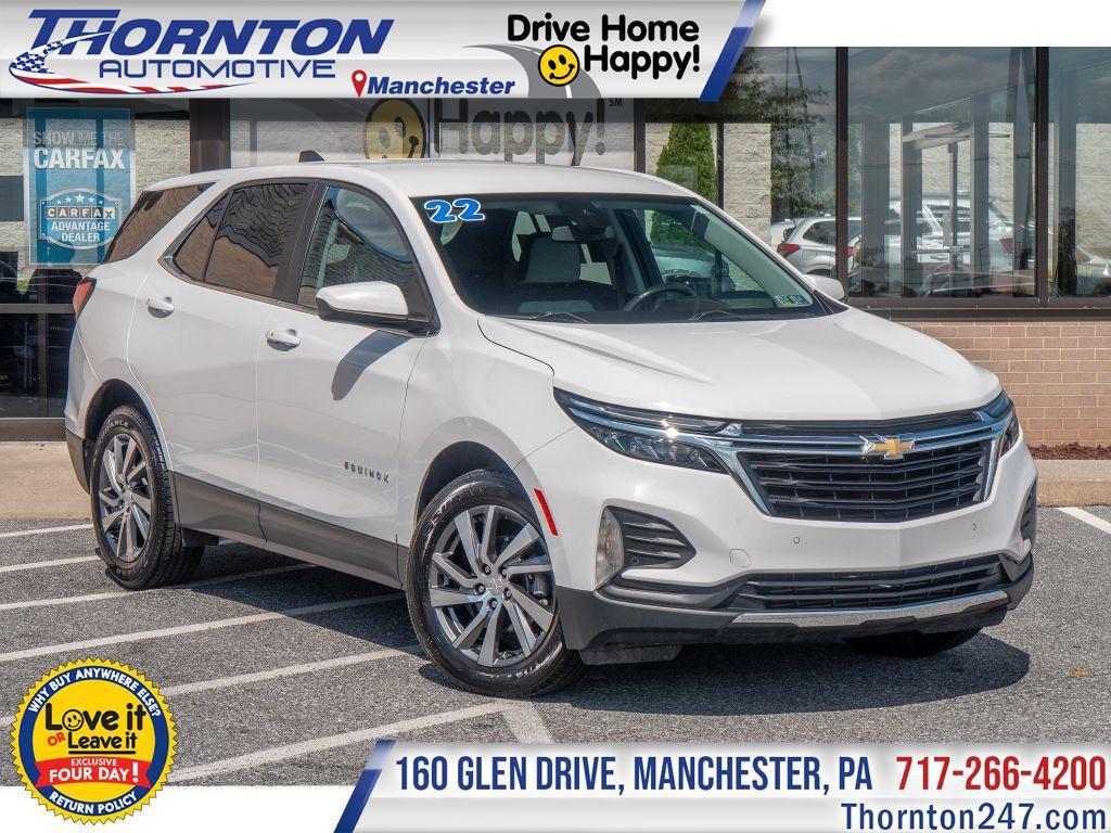 used 2022 Chevrolet Equinox car, priced at $16,995