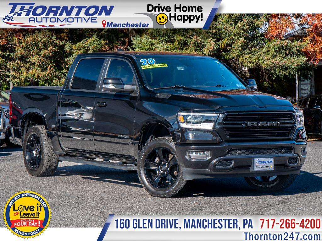 used 2020 Ram 1500 car, priced at $34,995