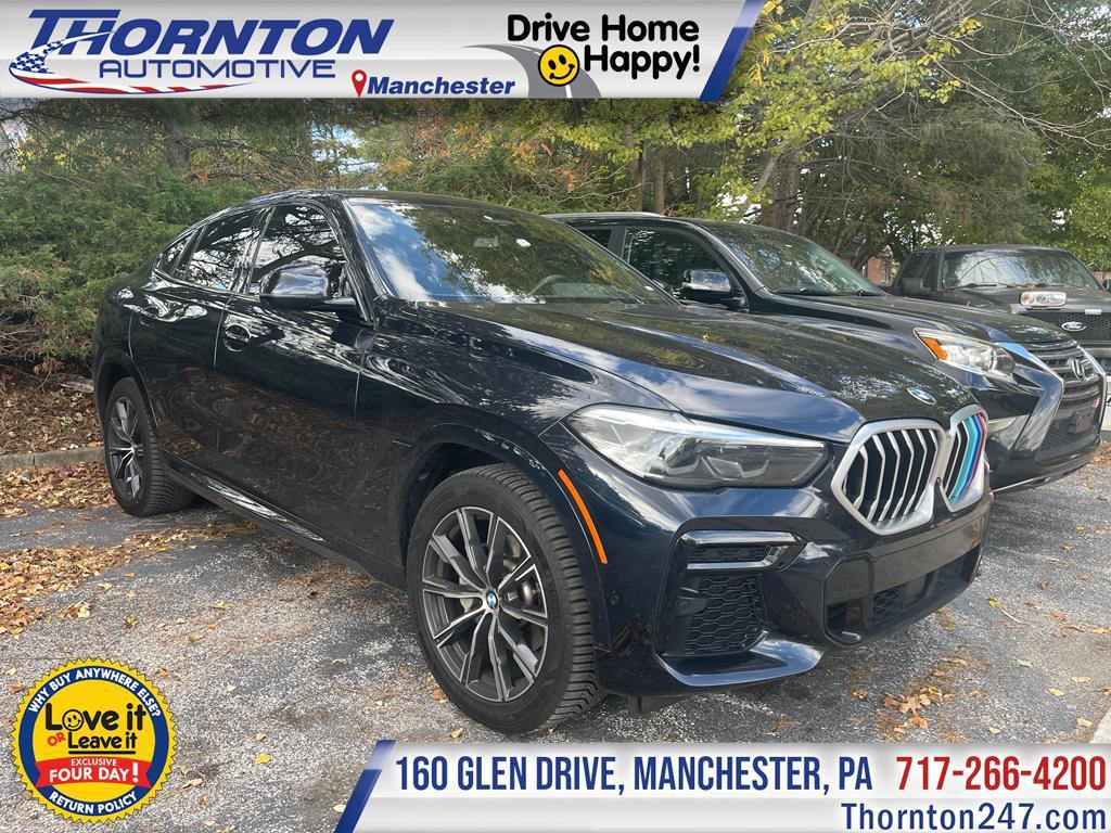 used 2022 BMW X6 car, priced at $44,995