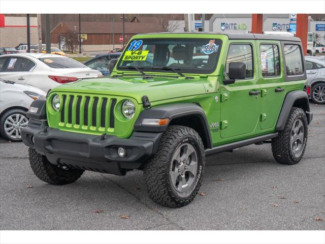 used 2019 Jeep Wrangler Unlimited car, priced at $25,995