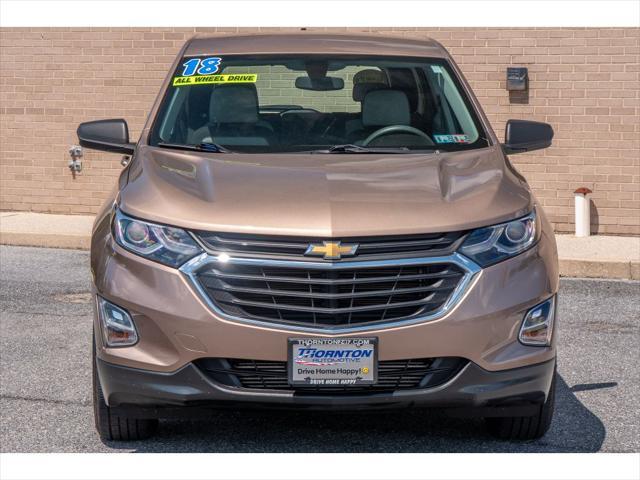 used 2018 Chevrolet Equinox car, priced at $17,995