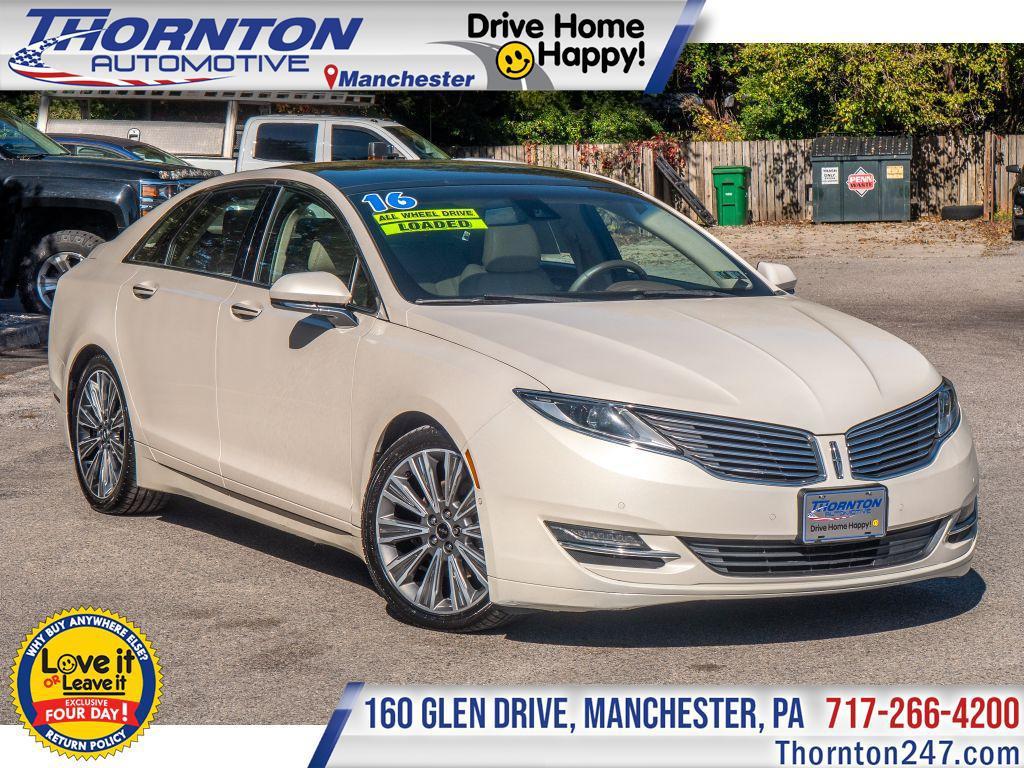 used 2016 Lincoln MKZ car, priced at $12,995