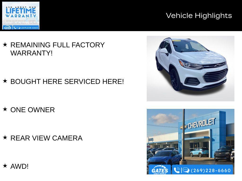 used 2022 Chevrolet Trax car, priced at $20,000