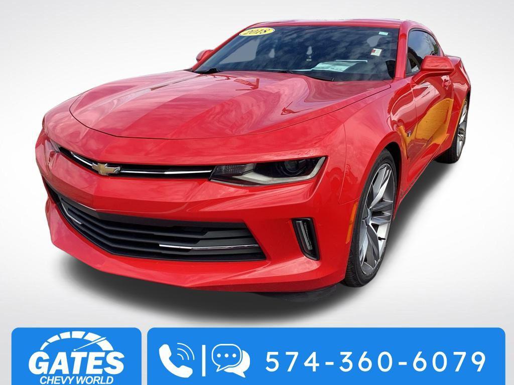 used 2018 Chevrolet Camaro car, priced at $18,544