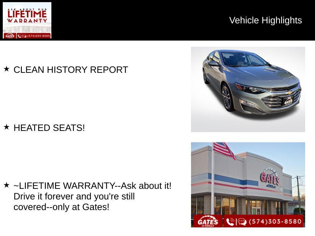 used 2023 Chevrolet Malibu car, priced at $17,822