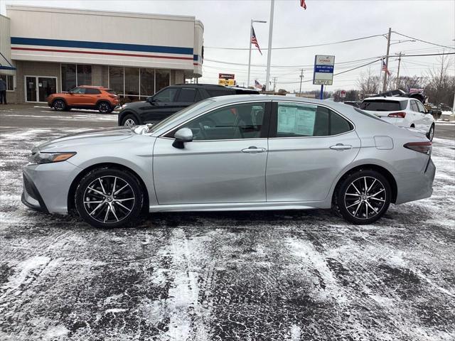 used 2021 Toyota Camry car, priced at $22,005