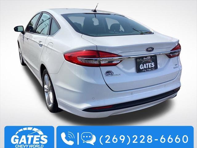 used 2018 Ford Fusion car, priced at $16,394