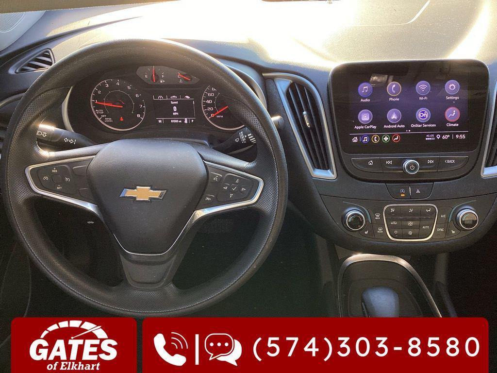 used 2022 Chevrolet Malibu car, priced at $18,302