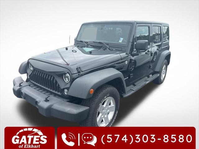 used 2015 Jeep Wrangler Unlimited car, priced at $16,338