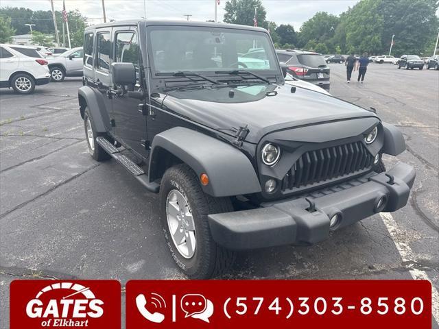 used 2015 Jeep Wrangler Unlimited car, priced at $16,338
