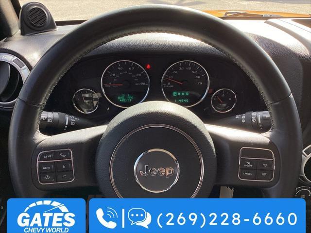 used 2014 Jeep Wrangler Unlimited car, priced at $17,631