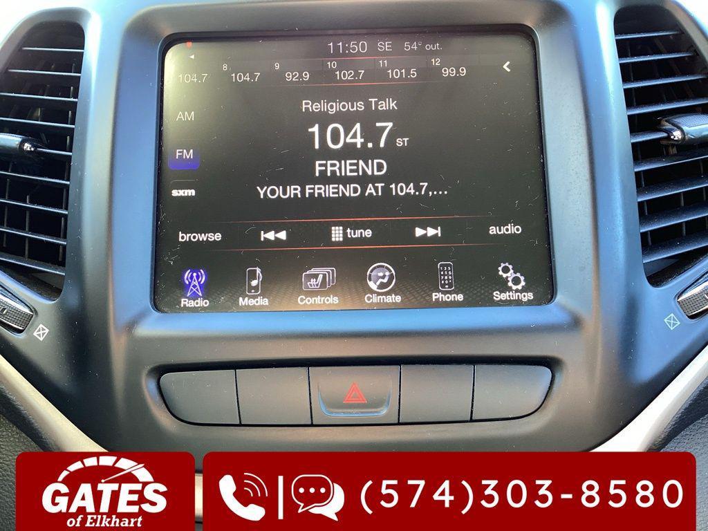 used 2015 Jeep Cherokee car, priced at $12,500