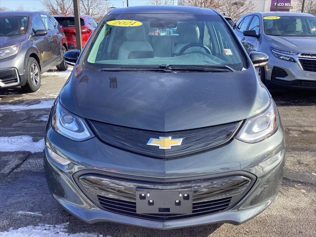 used 2021 Chevrolet Bolt EV car, priced at $18,997