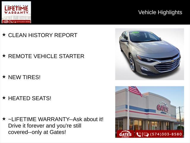 used 2023 Chevrolet Malibu car, priced at $18,406