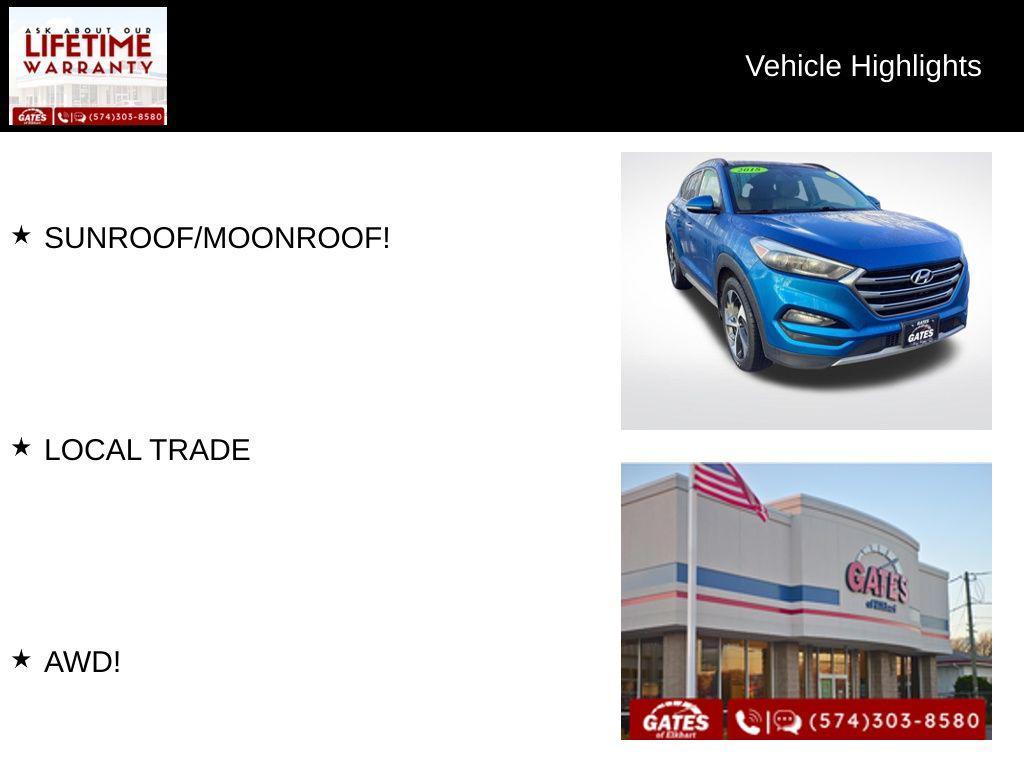 used 2018 Hyundai Tucson car, priced at $13,994