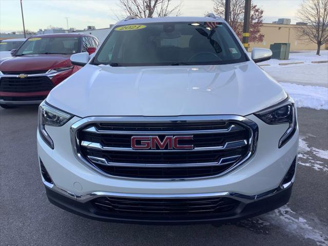 used 2021 GMC Terrain car, priced at $26,555