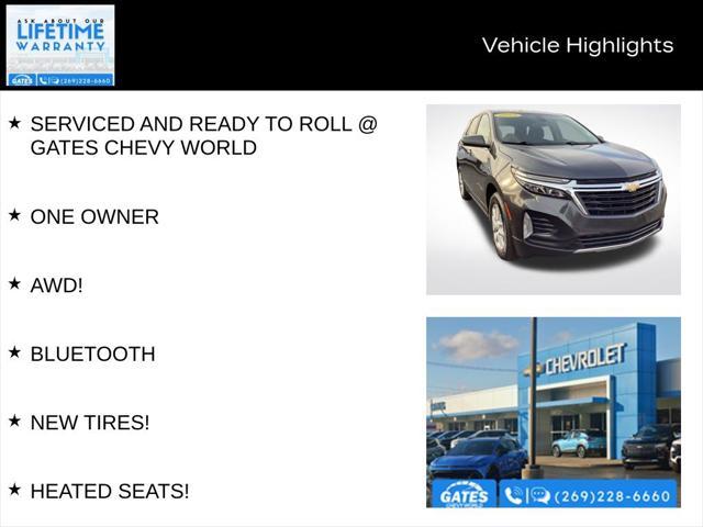 used 2022 Chevrolet Equinox car, priced at $23,425