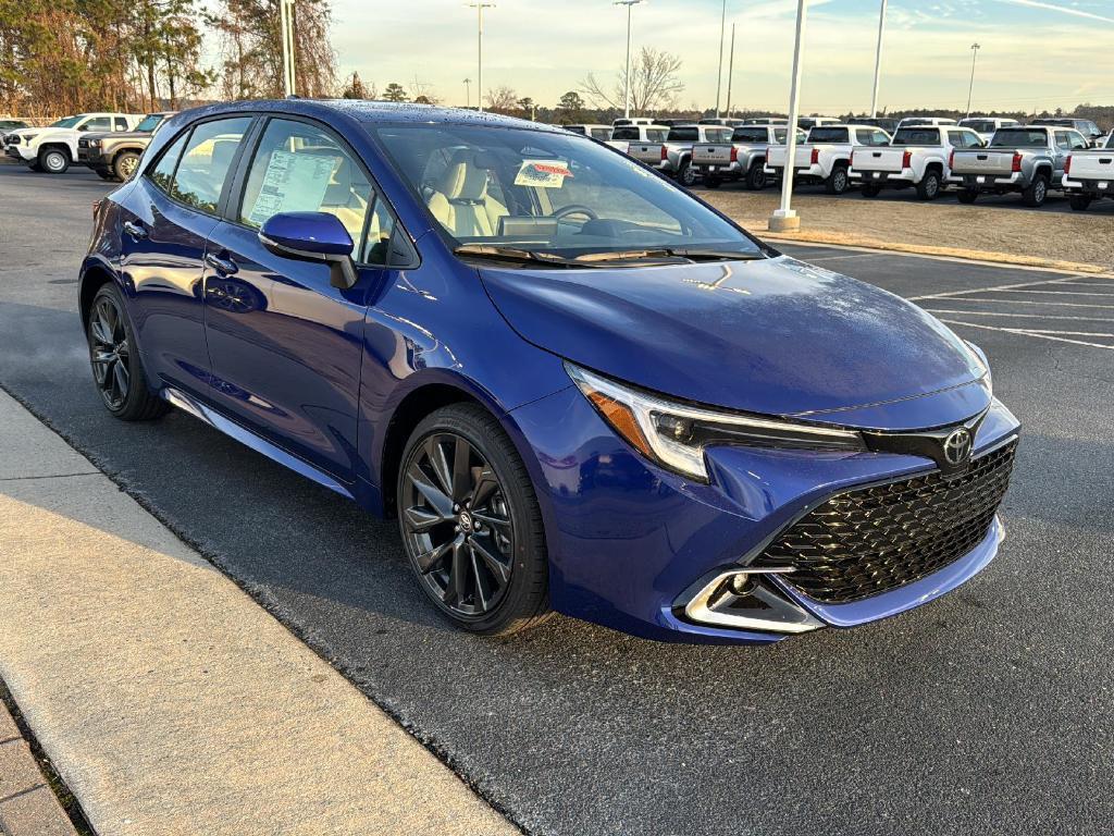 new 2025 Toyota Corolla Hatchback car, priced at $28,195