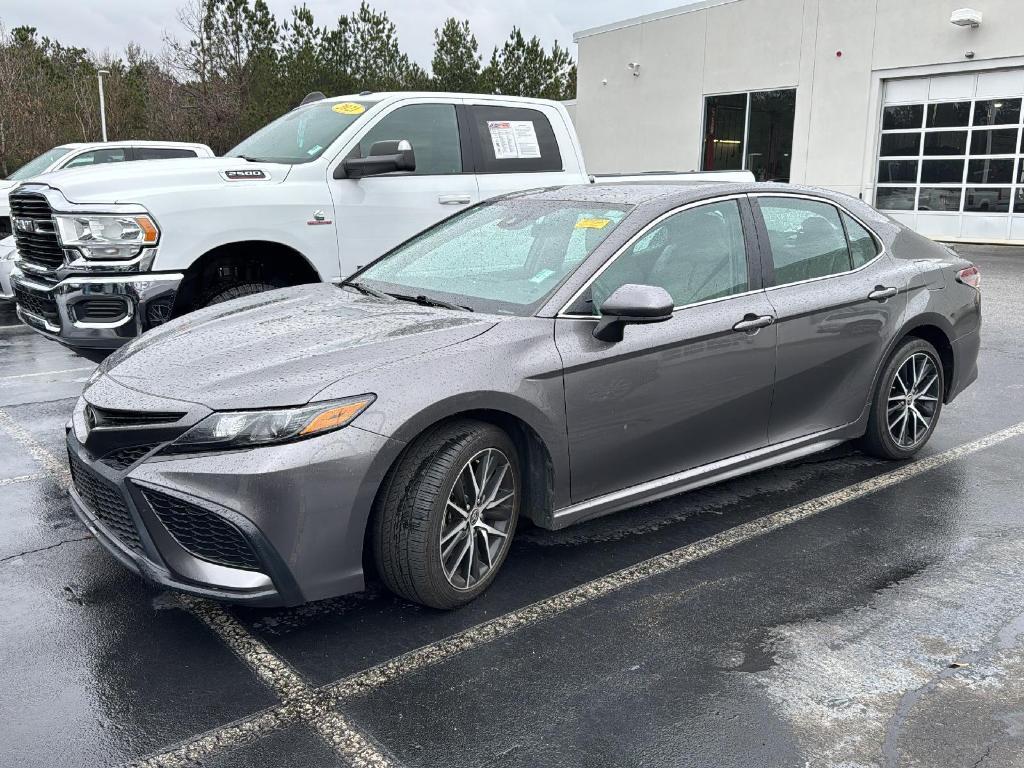 used 2021 Toyota Camry car, priced at $21,800