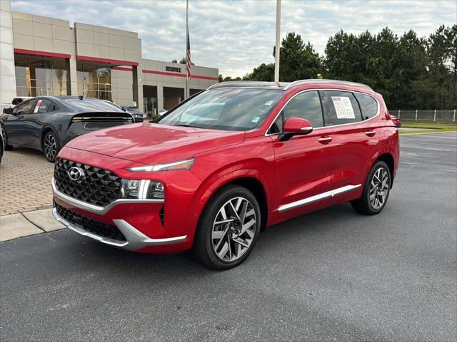 used 2022 Hyundai Santa Fe car, priced at $32,900