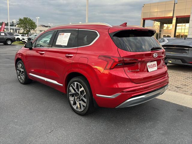 used 2022 Hyundai Santa Fe car, priced at $32,897