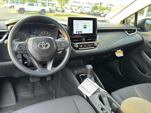 new 2025 Toyota Corolla car, priced at $25,179