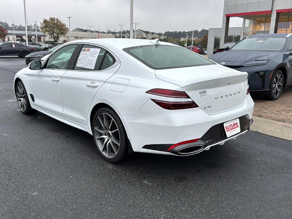 used 2025 Genesis G70 car, priced at $37,999