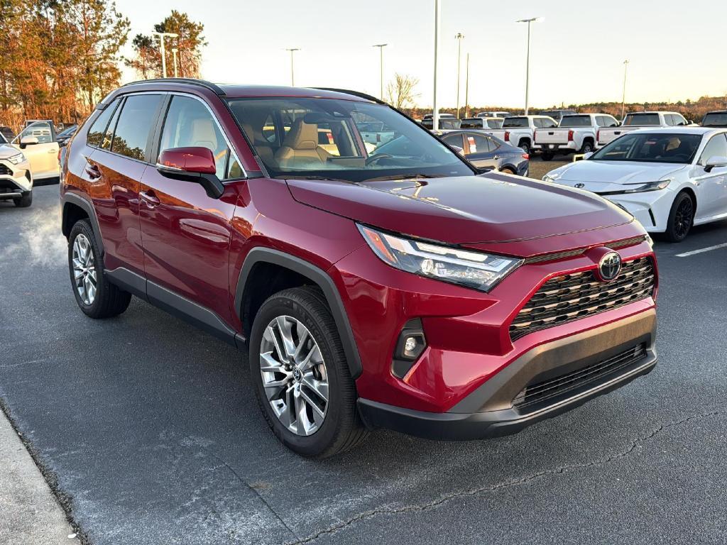 used 2021 Toyota RAV4 car, priced at $27,500