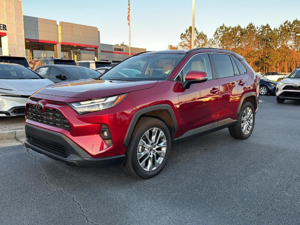 used 2021 Toyota RAV4 car, priced at $27,500