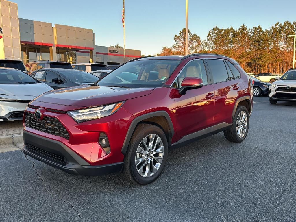 used 2021 Toyota RAV4 car, priced at $27,500