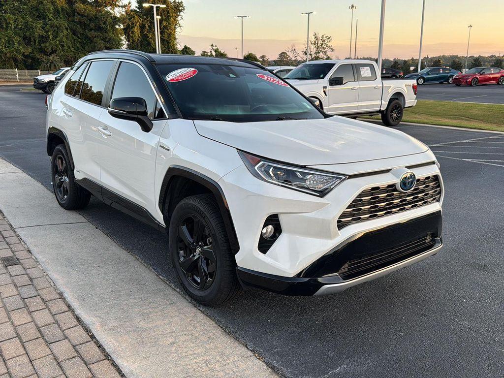 used 2020 Toyota RAV4 Hybrid car, priced at $28,499