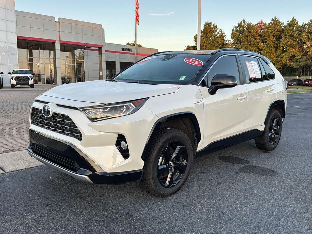 used 2020 Toyota RAV4 Hybrid car, priced at $28,499
