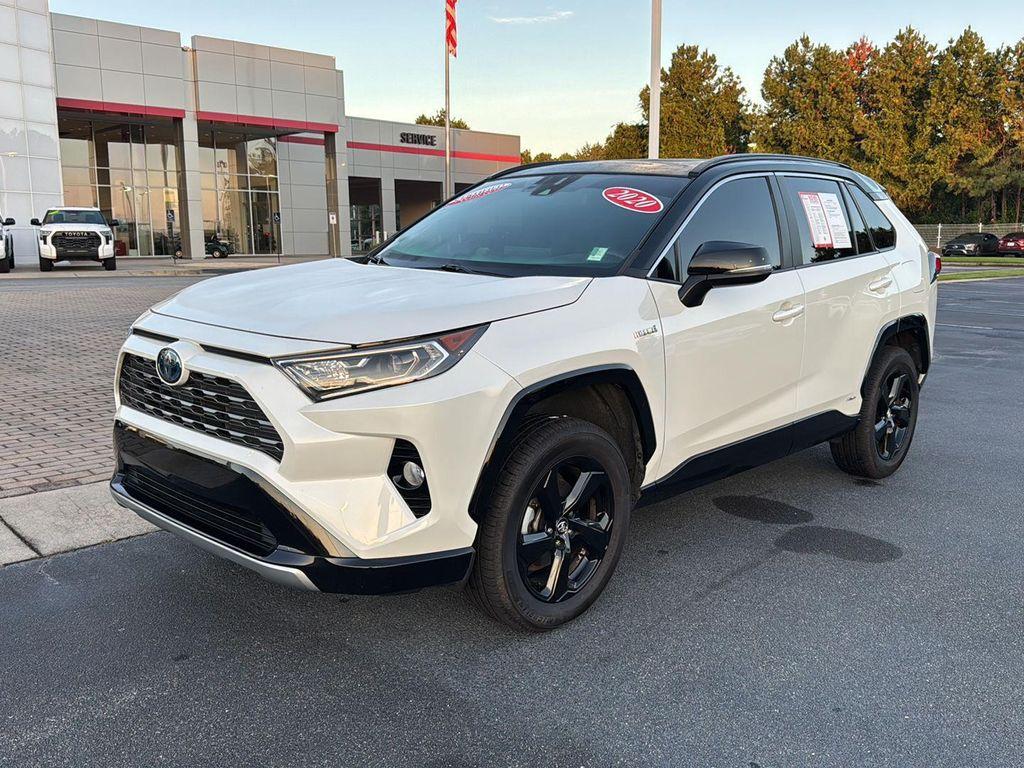 used 2020 Toyota RAV4 Hybrid car, priced at $28,699