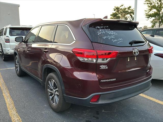 used 2019 Toyota Highlander car, priced at $27,986