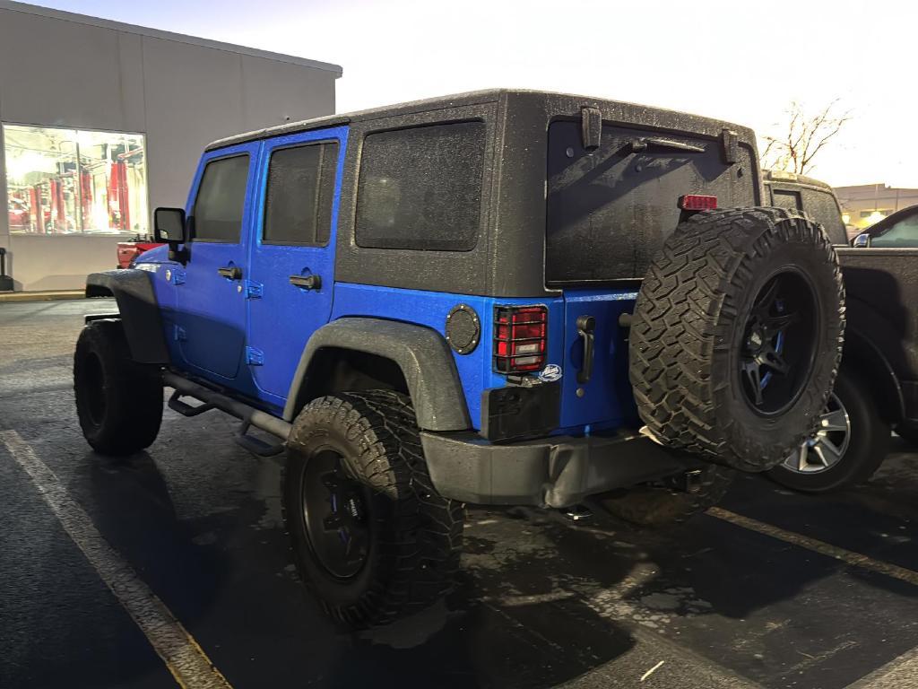 used 2015 Jeep Wrangler Unlimited car, priced at $17,500