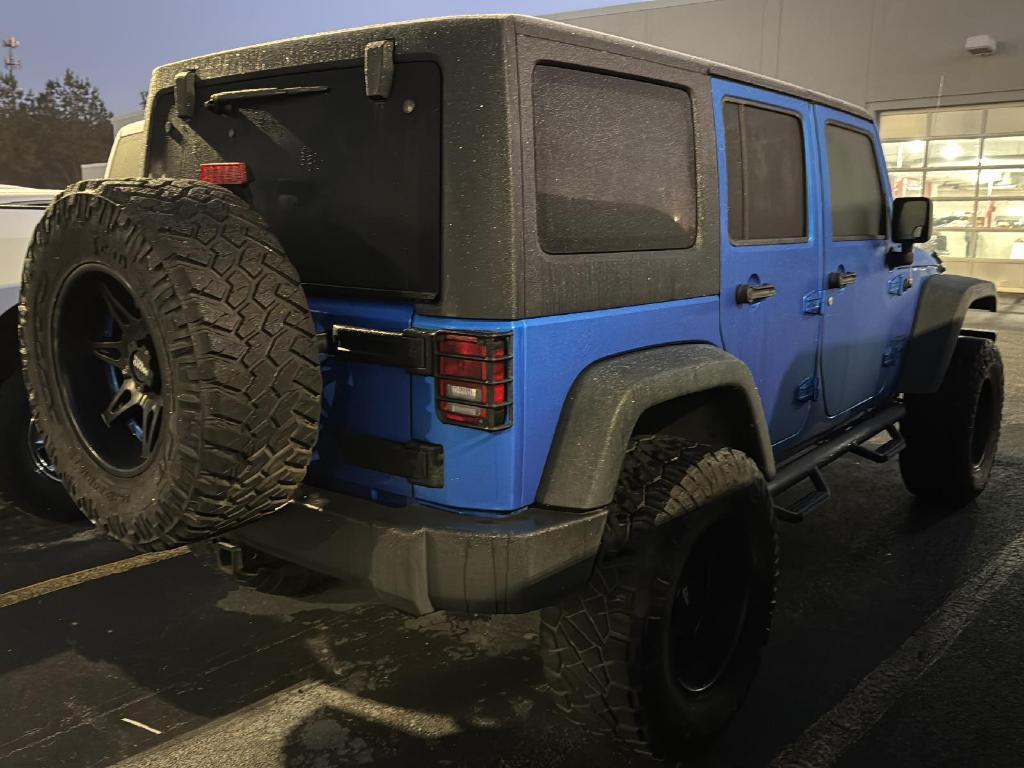 used 2015 Jeep Wrangler Unlimited car, priced at $17,500